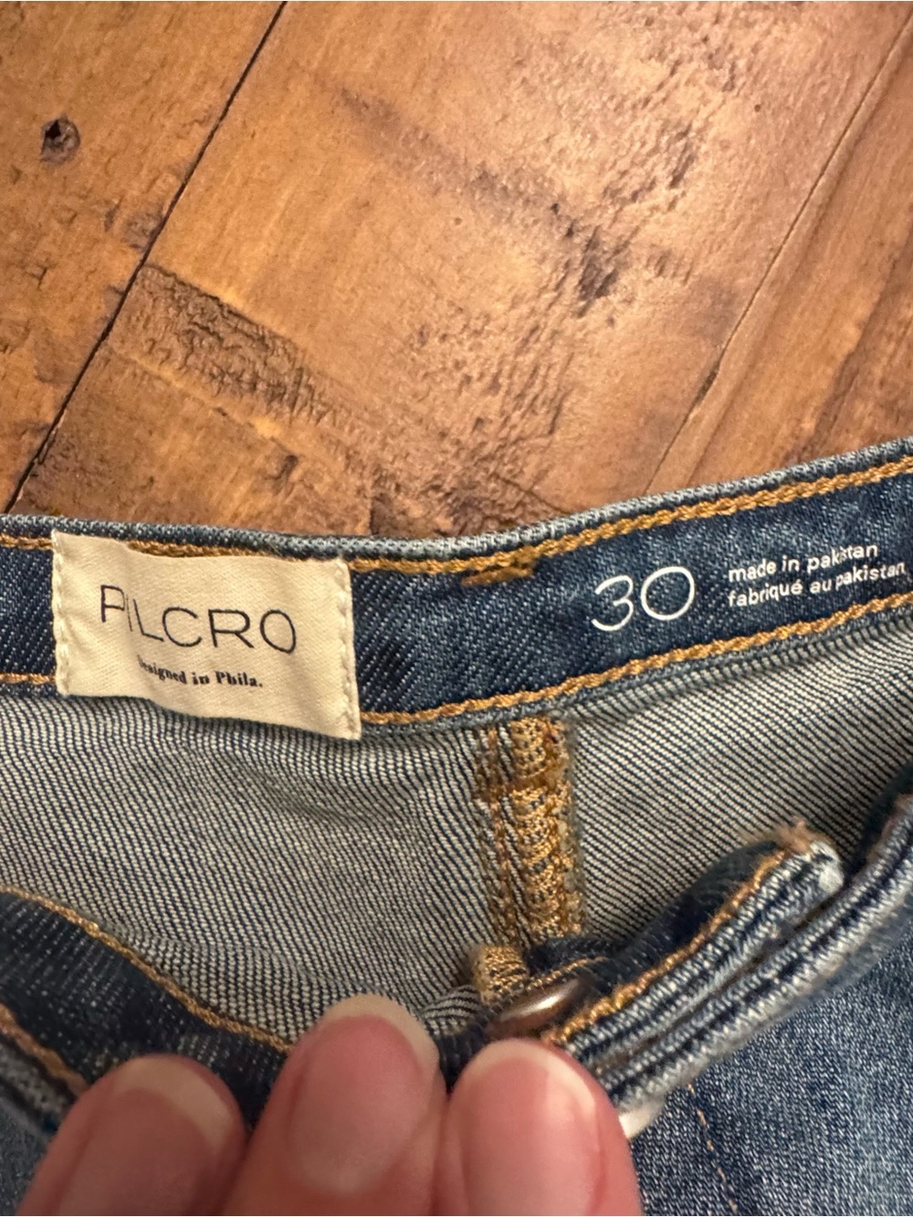 PILCRO Low Rise Shorty Shorts - Picture 6 of 7